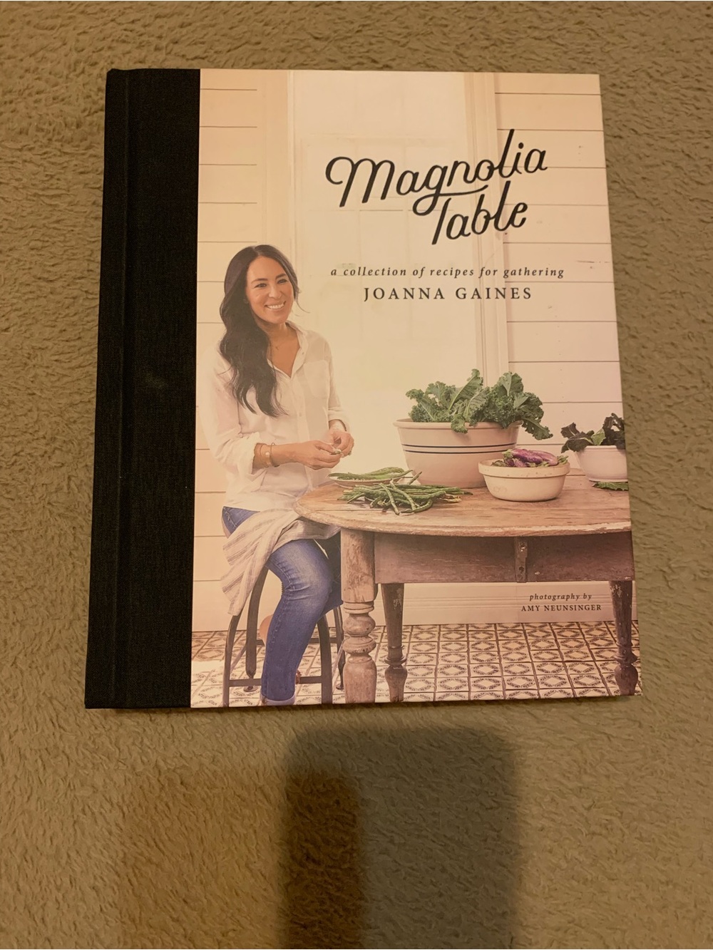 Magnolia Table Cookbook by - White & Black Cover